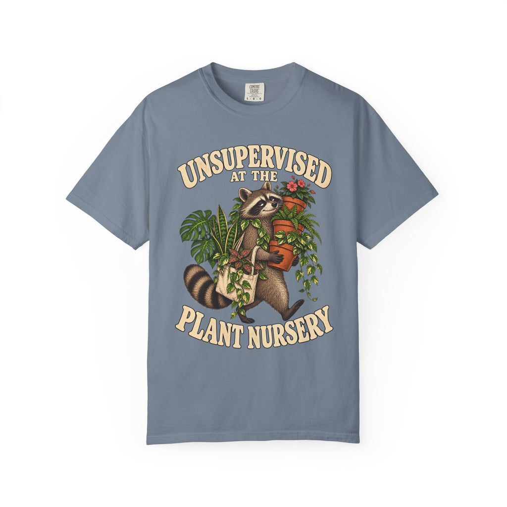Unsupervised At the Plant Nursery - Premium T-Shirt