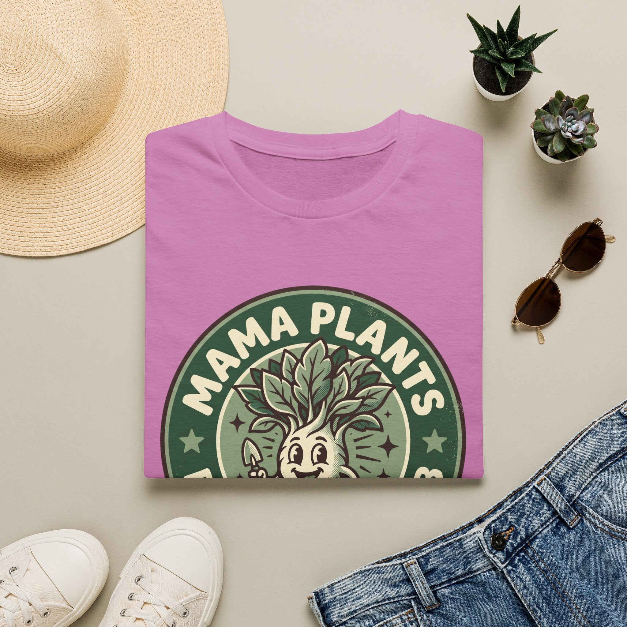 Mama Plants Retro Root Club G1 T-Shirt