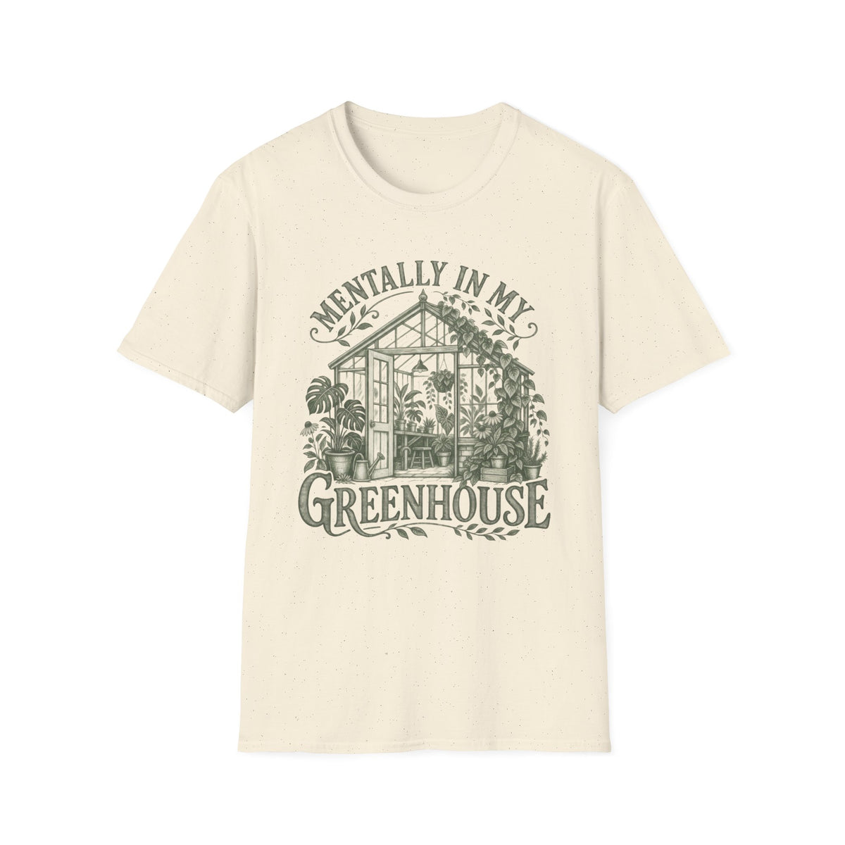 Mentally in My Greenhouse Dark C1 T-Shirt