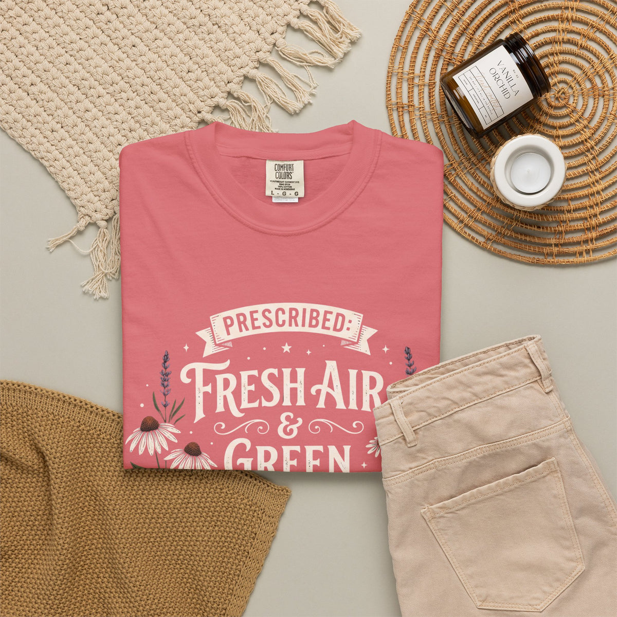 FRESH AIR & GREEN LEAVES Premium T-Shirt