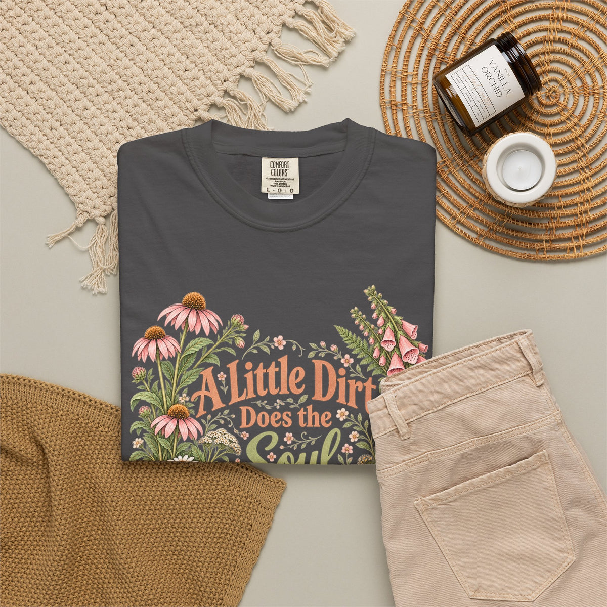 A Little Dirt Does the Soul Good Premium T-Shirt