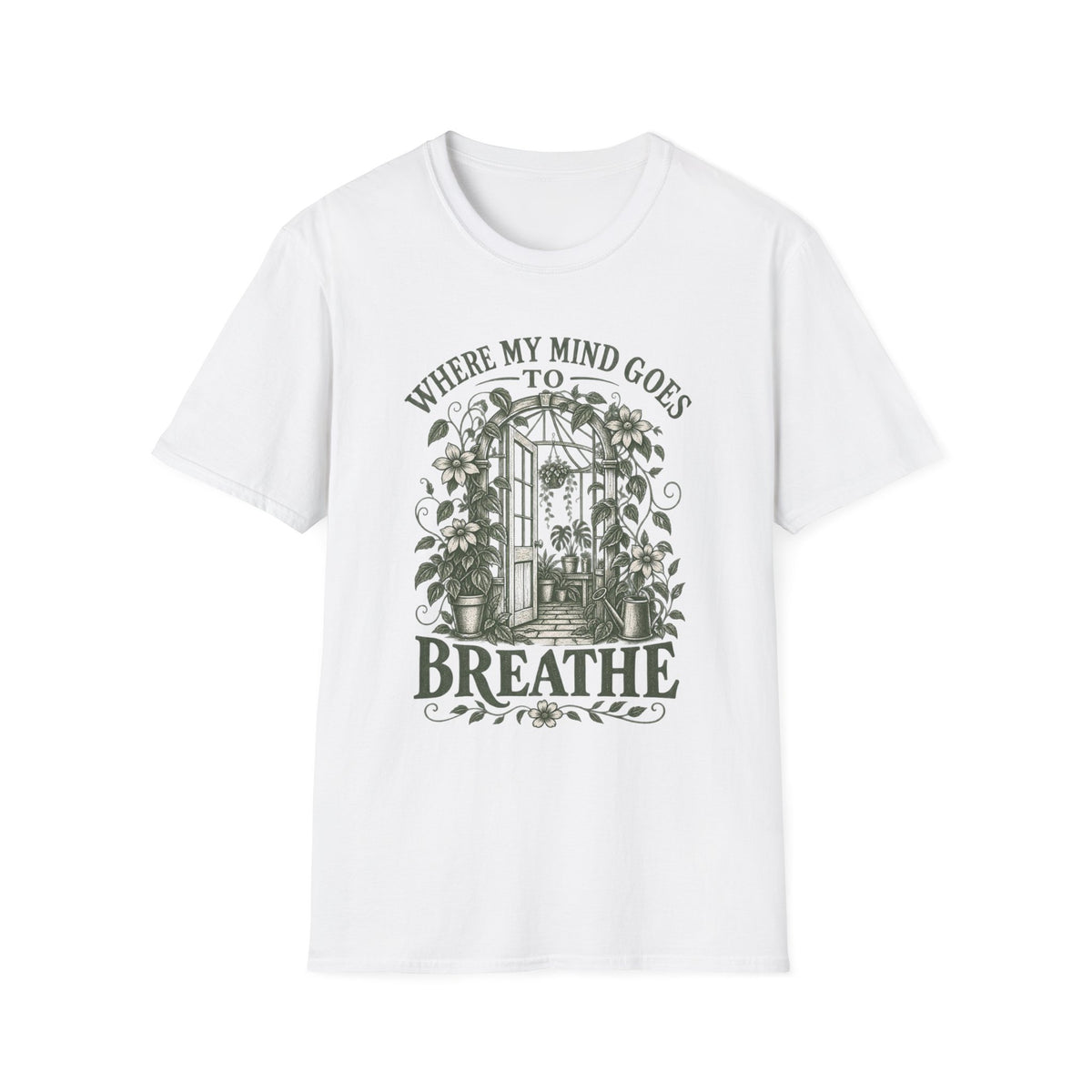 Where My Mind Goes Breathe Dark C1 T-Shirt
