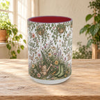 Medicine For The Soul Floral Coffee Mug (11oz or 15oz)