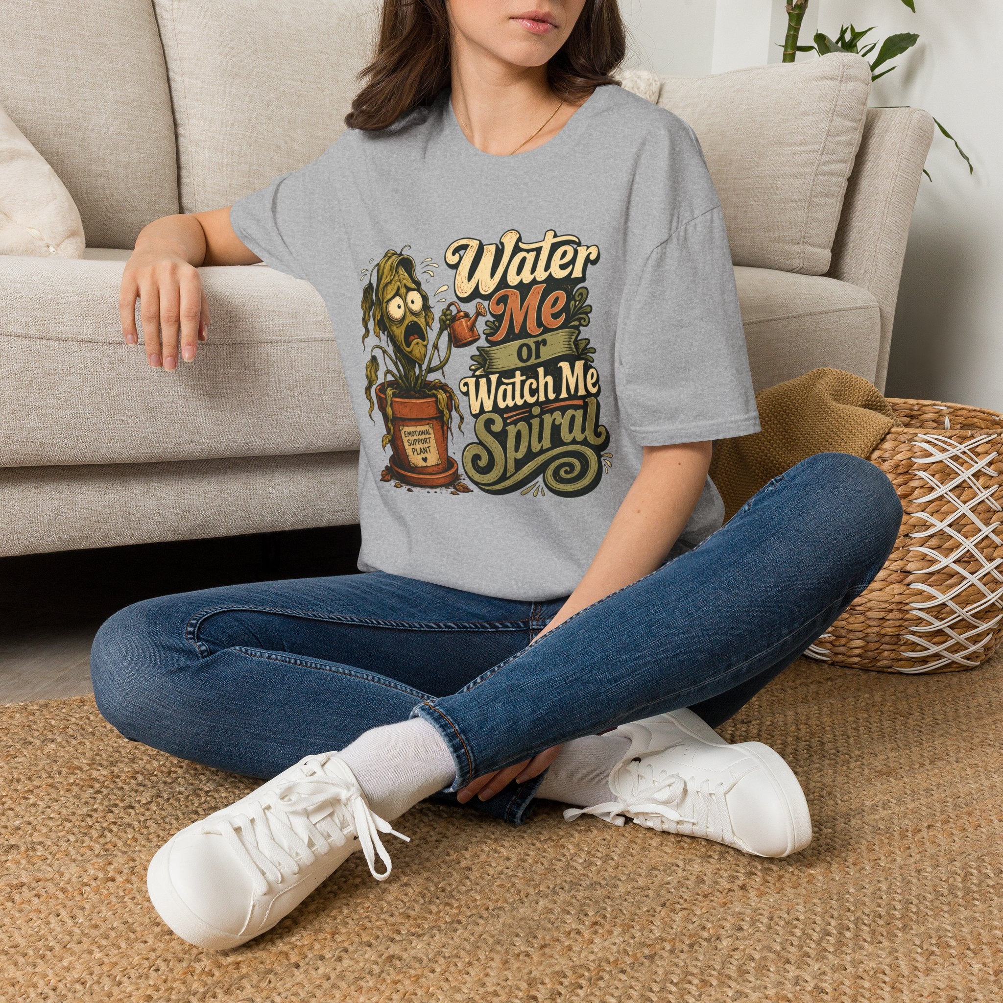 Water Me or Watch Me Spiral C1 T-Shirt