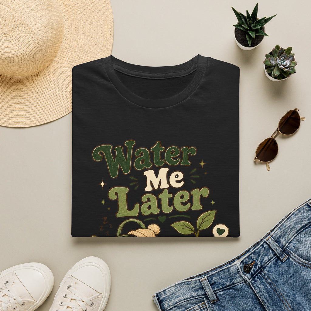 Water Me Later Lazy Watering Can C1 T-Shirt
