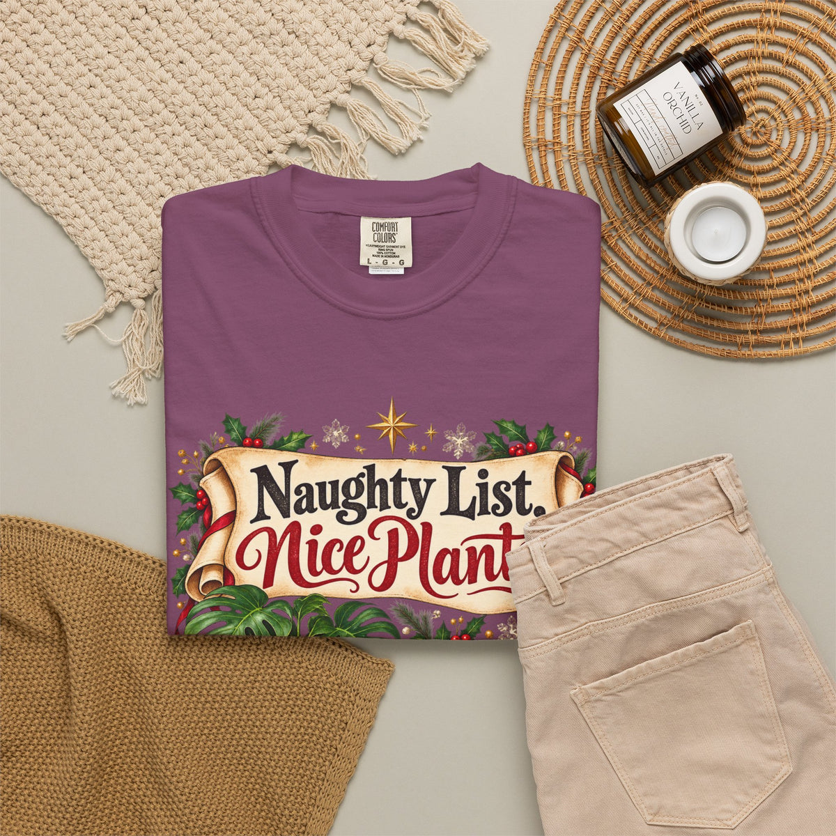 Naughty list, Nice Plants Premium T-Shirt