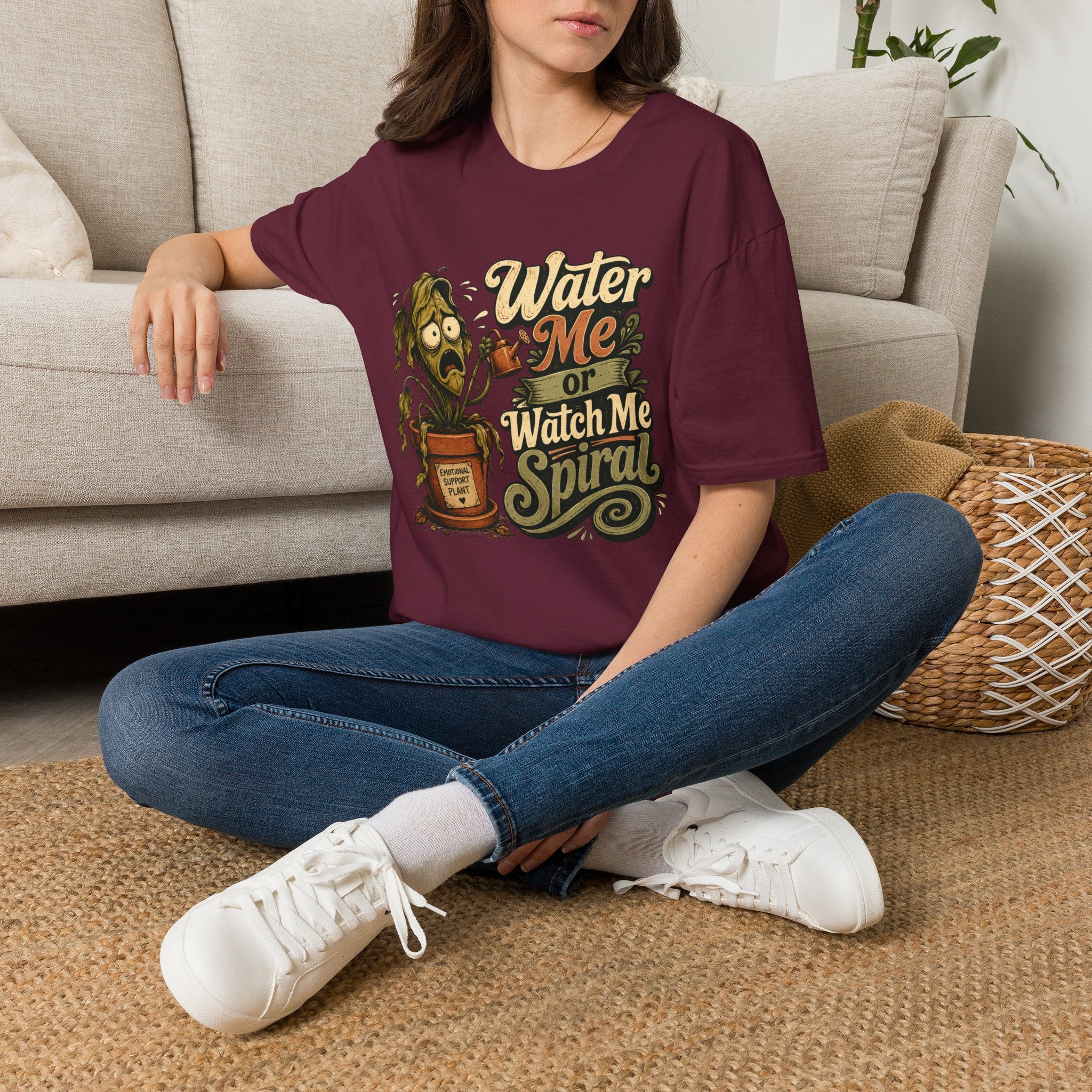 Water Me or Watch Me Spiral C1 T-Shirt