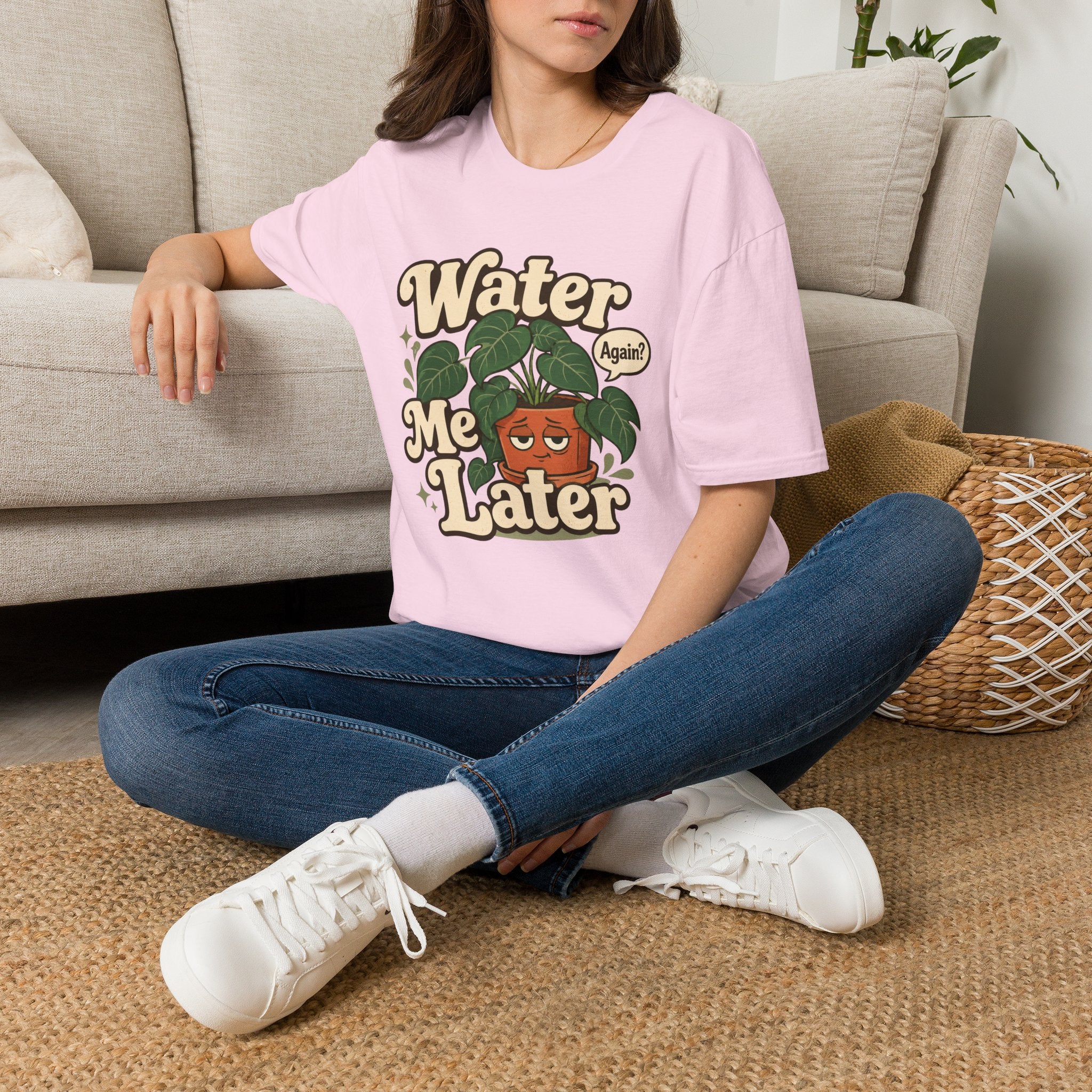 Water Me Later Plant Parent Confession C1 T-Shirt
