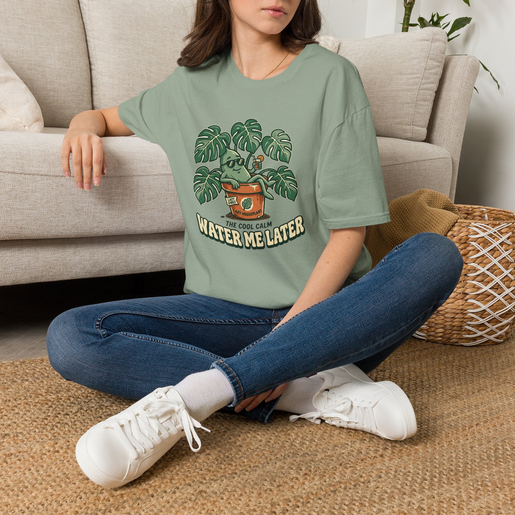 Water Me Later Lazy Houseplant G1 T-Shirt