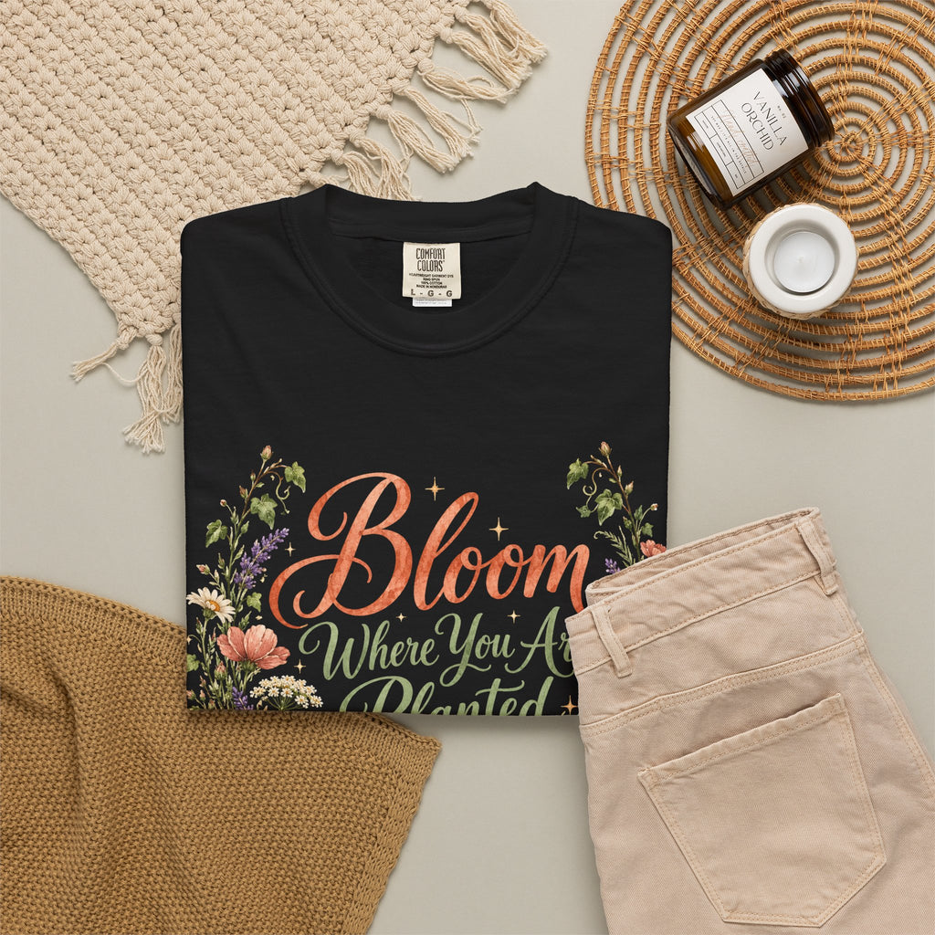 Bloom Where You are Planted Premium T-Shirt