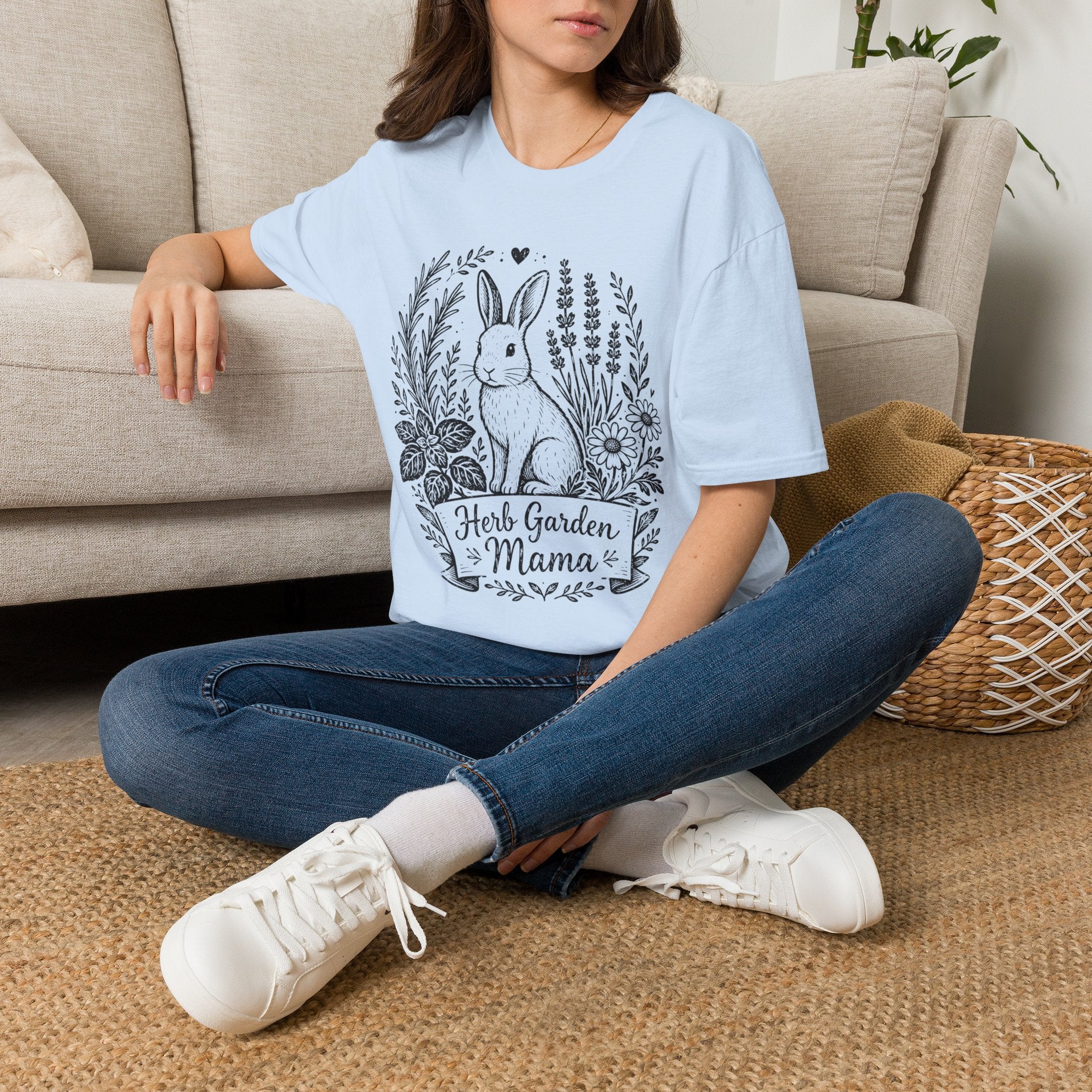 Rabbit Herb Garden Mama C1 T-Shirt