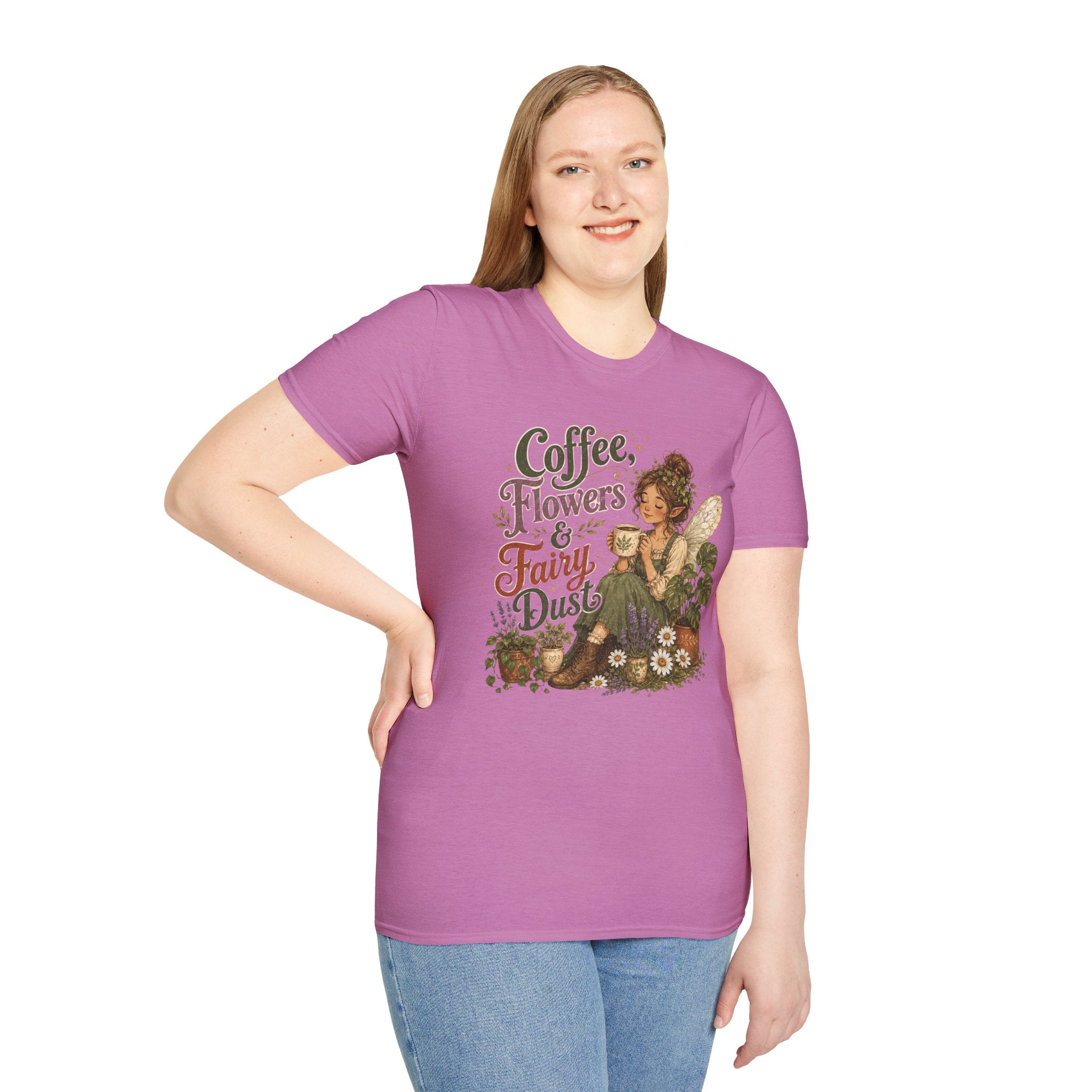 Coffee, Flowers & Fairy Dust C1 T-Shirt