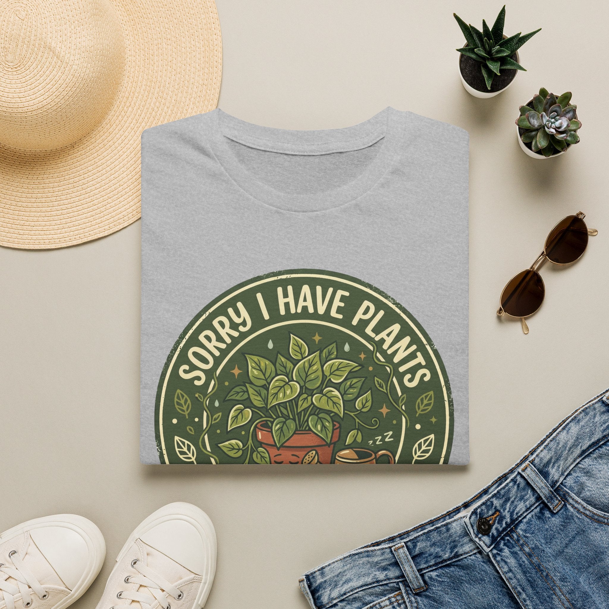 Sorry I Have Plants to Ignore Responsibly G1 T-Shirt