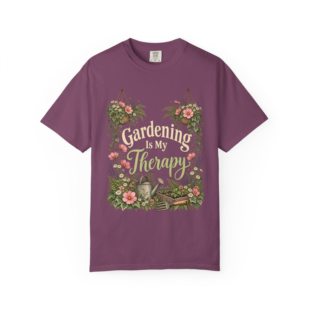 Gardening is My Therapy - Premium T-Shirt