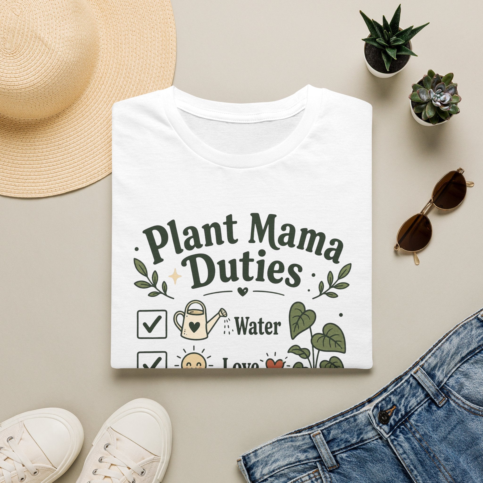 Plant Mama Duties C1 T-Shirt