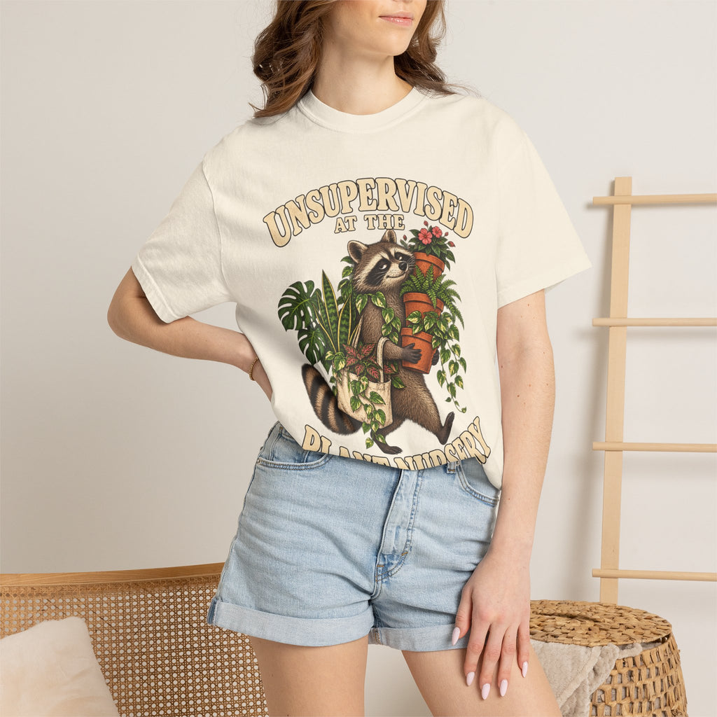 Unsupervised At the Plant Nursery - Premium T-Shirt