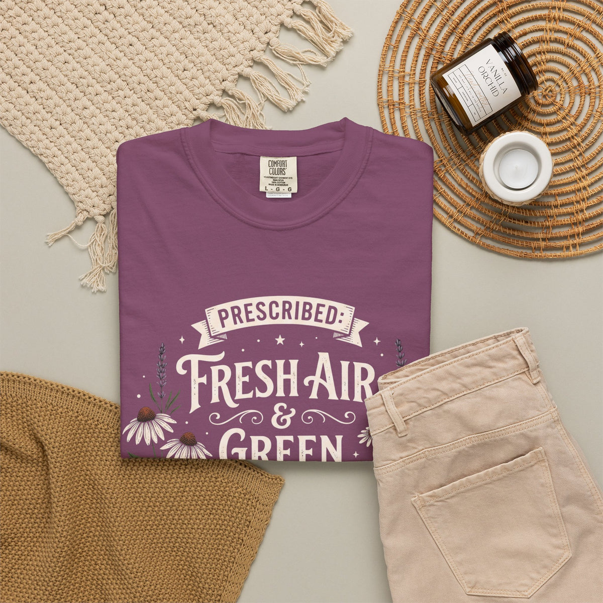 FRESH AIR & GREEN LEAVES Premium T-Shirt