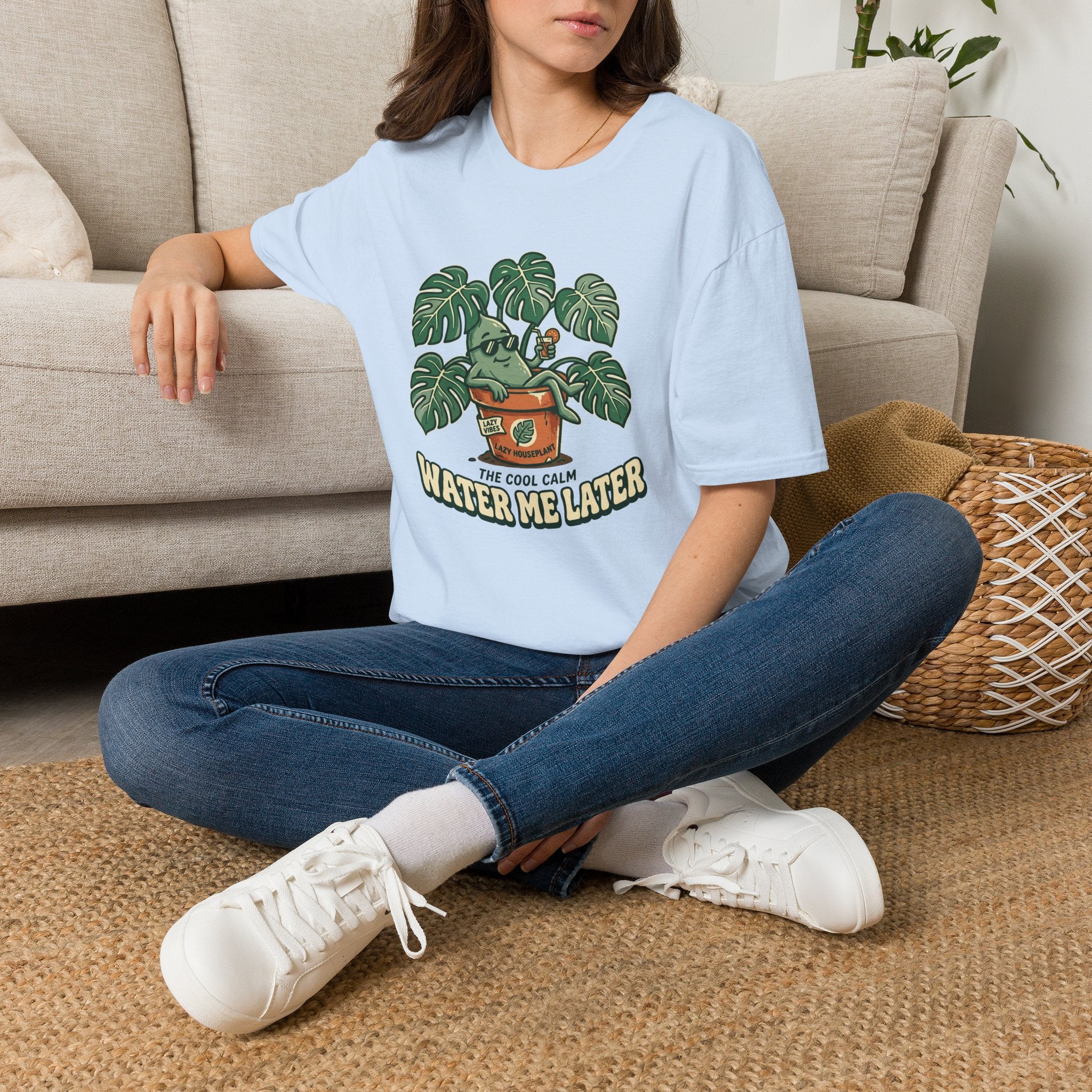 Water Me Later Lazy Houseplant G1 T-Shirt