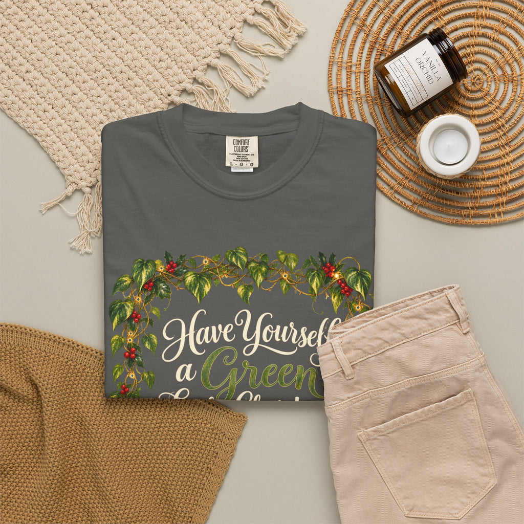 Have Yourself a Green Little Christmas - Premium T-Shirt