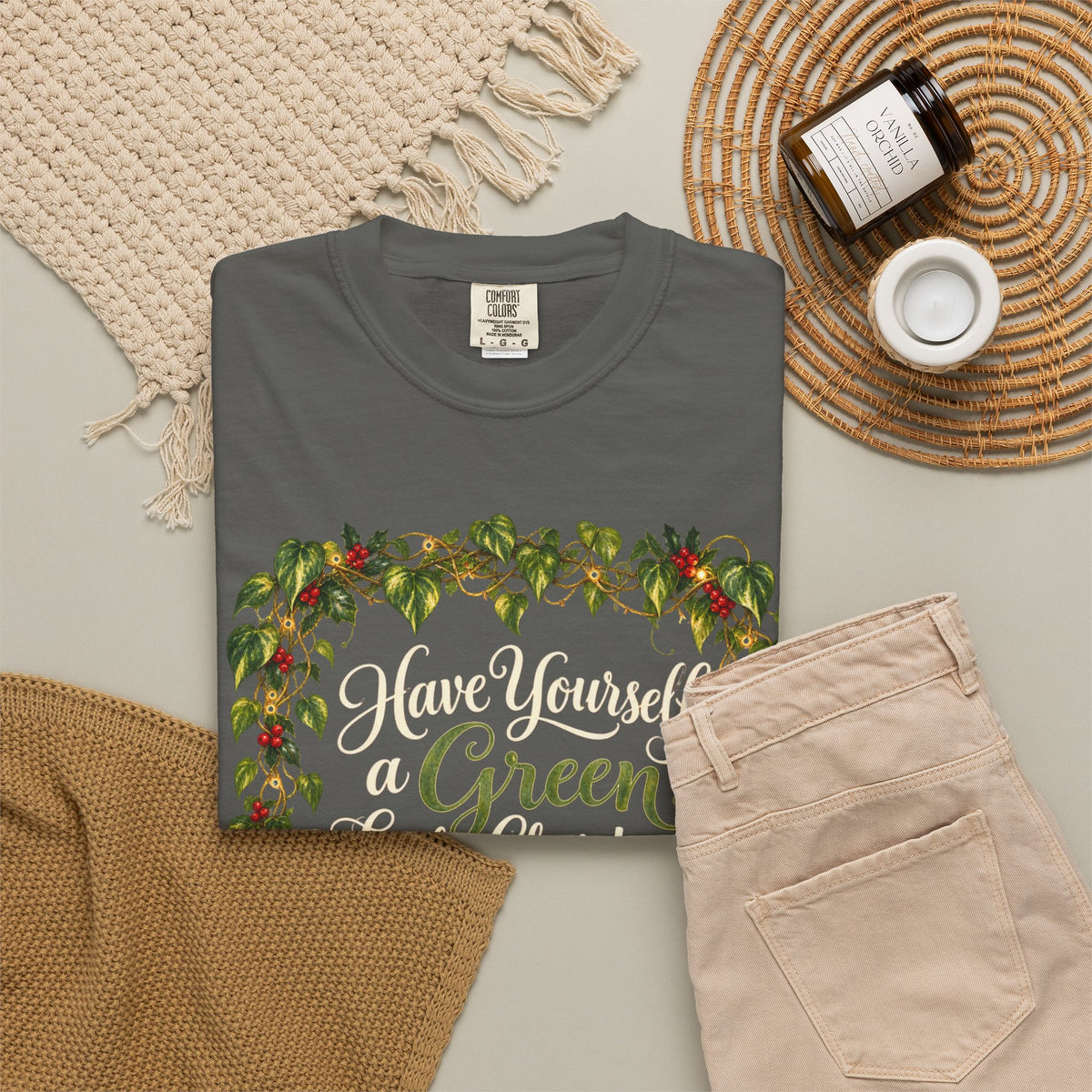 Have Yourself a Green Little Christmas - Premium T-Shirt