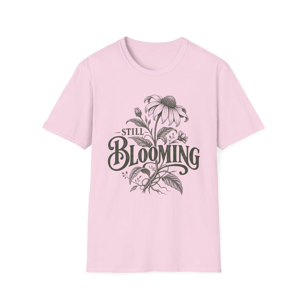 Still Blooming Botanical Emblem C1 T-Shirt