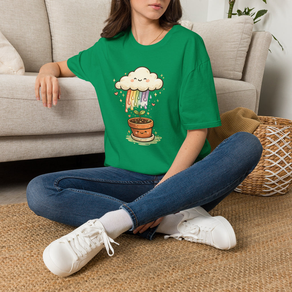 Rainbow Rain Pot C1 T-Shirt