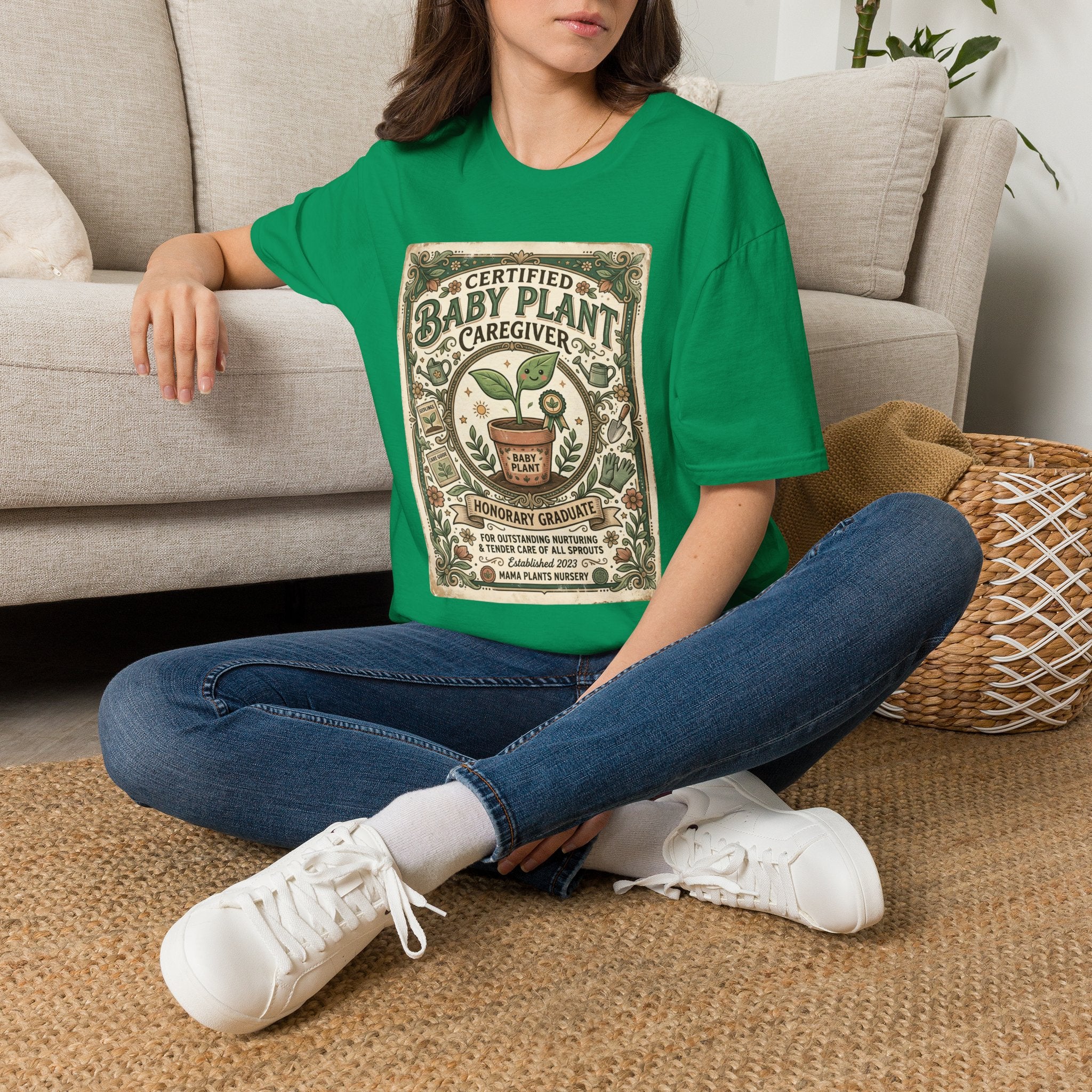 Certified Baby Plant Caregiver G1 T-Shirt