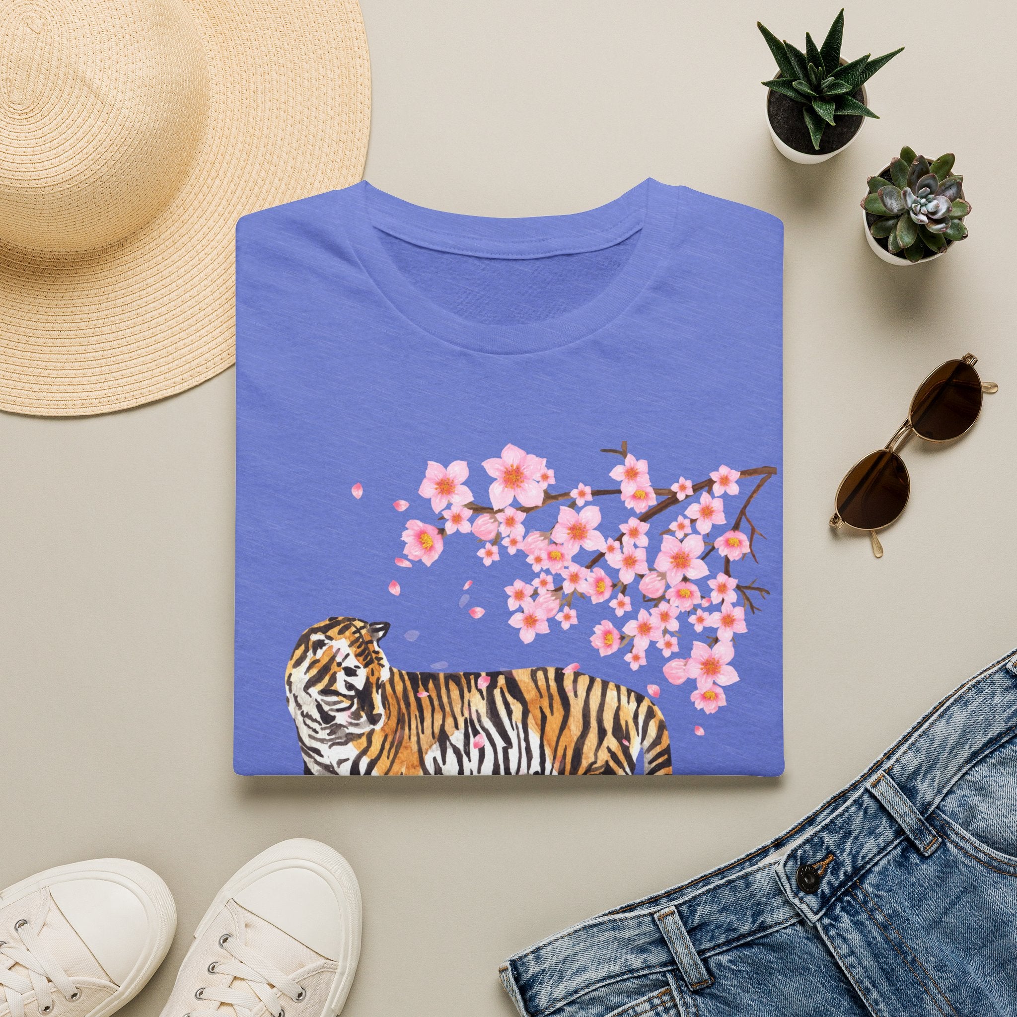 Easy Tiger Cherry Blossoms T-Shirt
