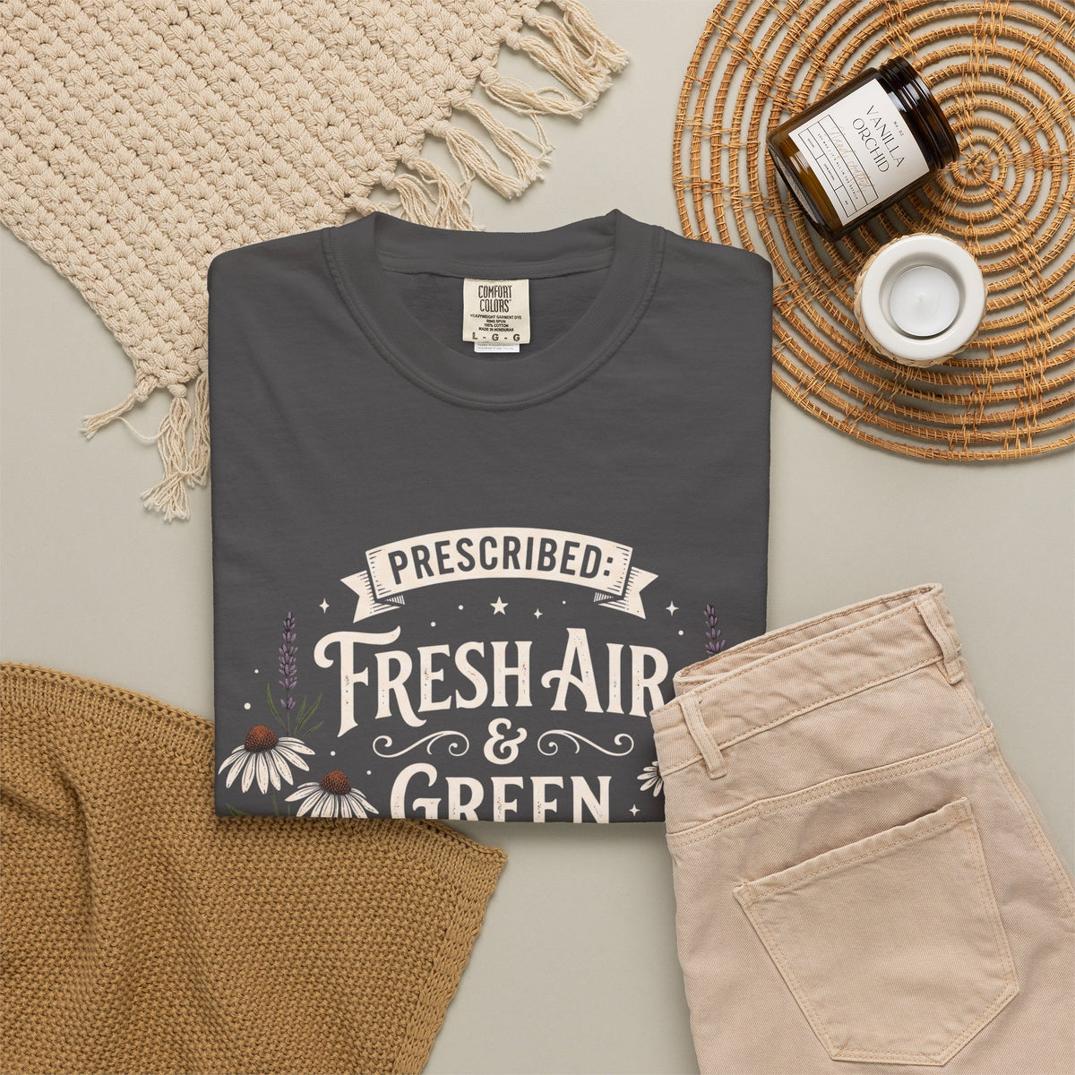 FRESH AIR & GREEN LEAVES Premium T-Shirt