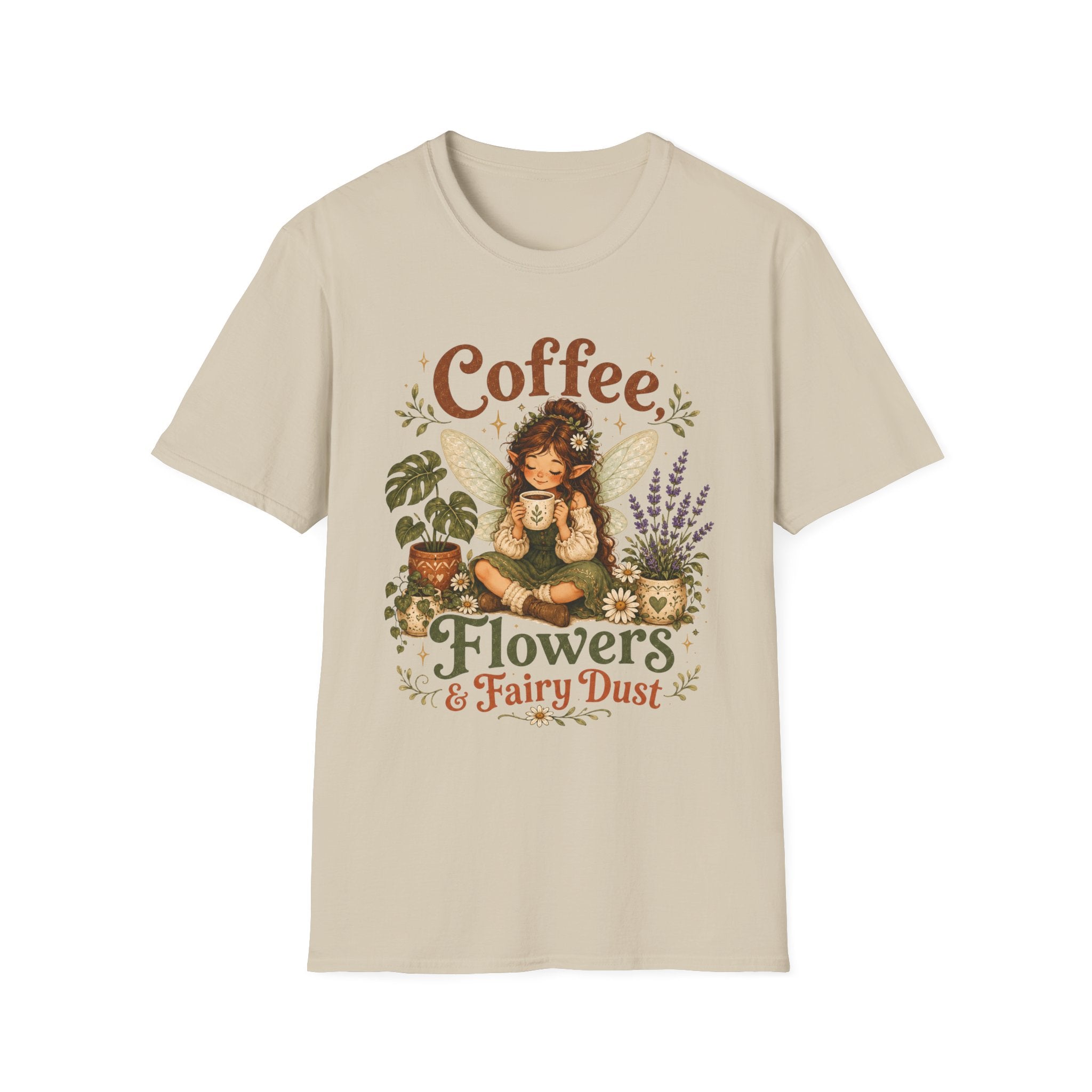 Coffee, Flowers & Fairy Dust C2 T-Shirt