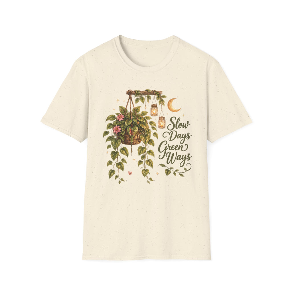 Slow Days, Green Ways Garden C4 T-Shirt