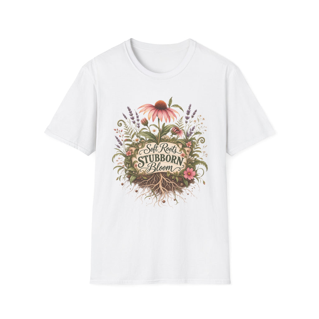 Soft Roots Stubborn Bloom Emblem C1 T-Shirt