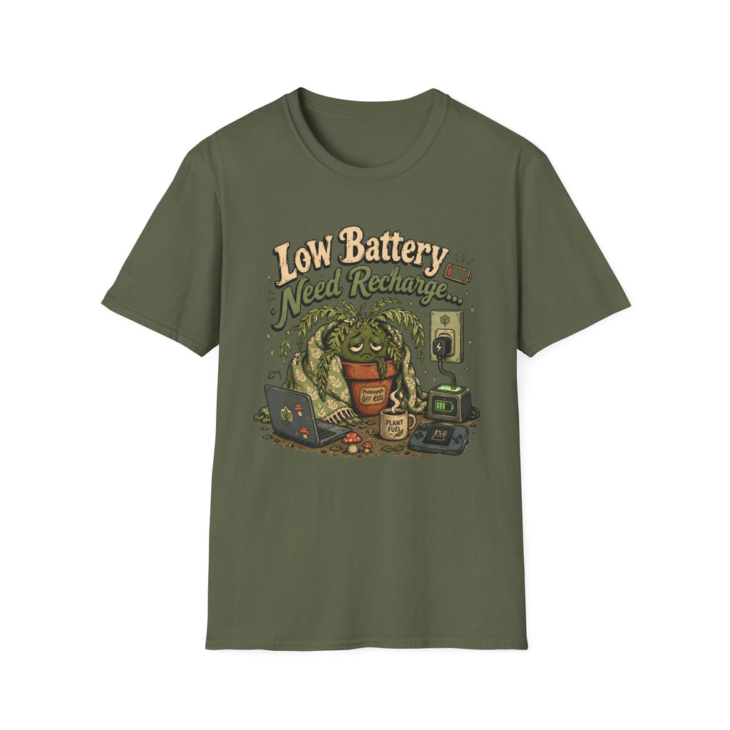 Low Battery Need Recharge C1 T-Shirt
