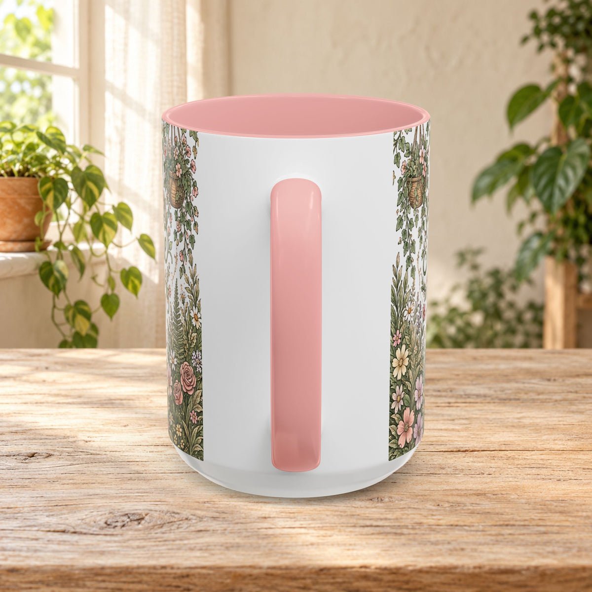 Medicine For The Soul Floral Coffee Mug (11oz or 15oz)