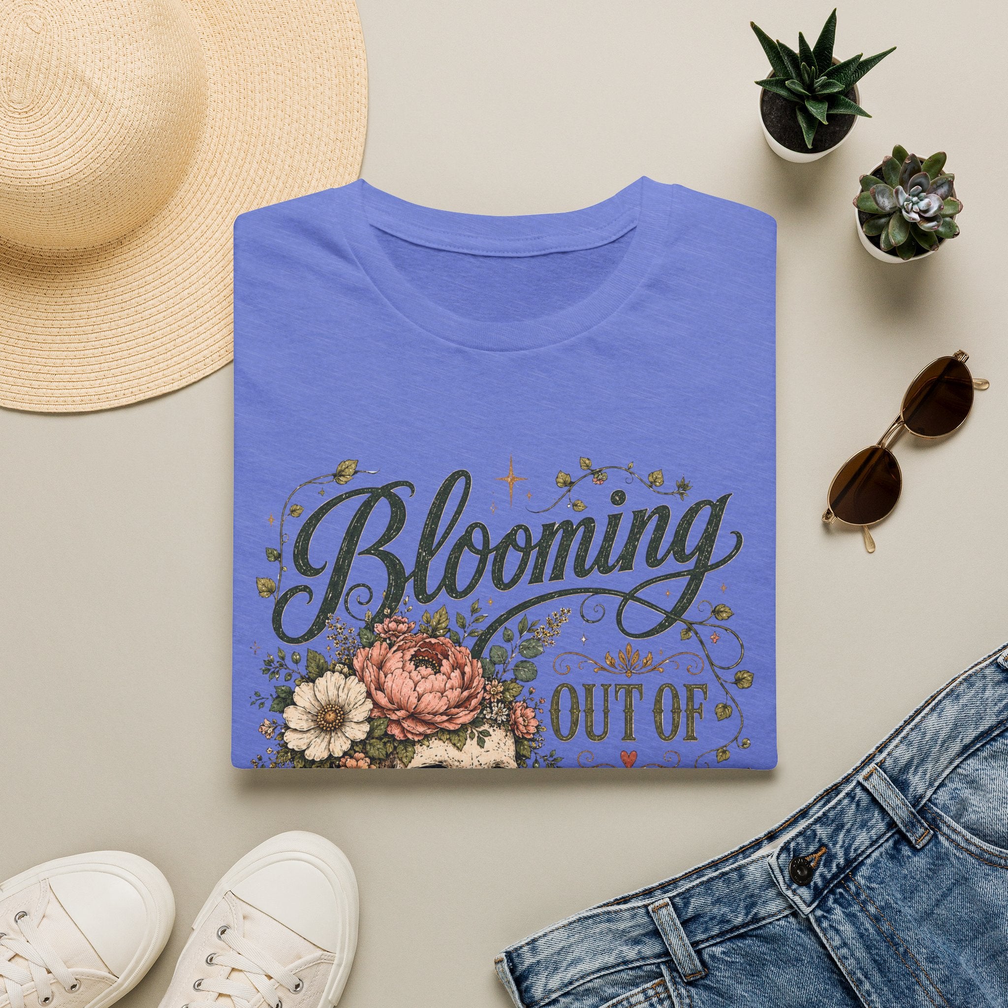 Blooming Out of Spite Gothic C1 T-Shirt
