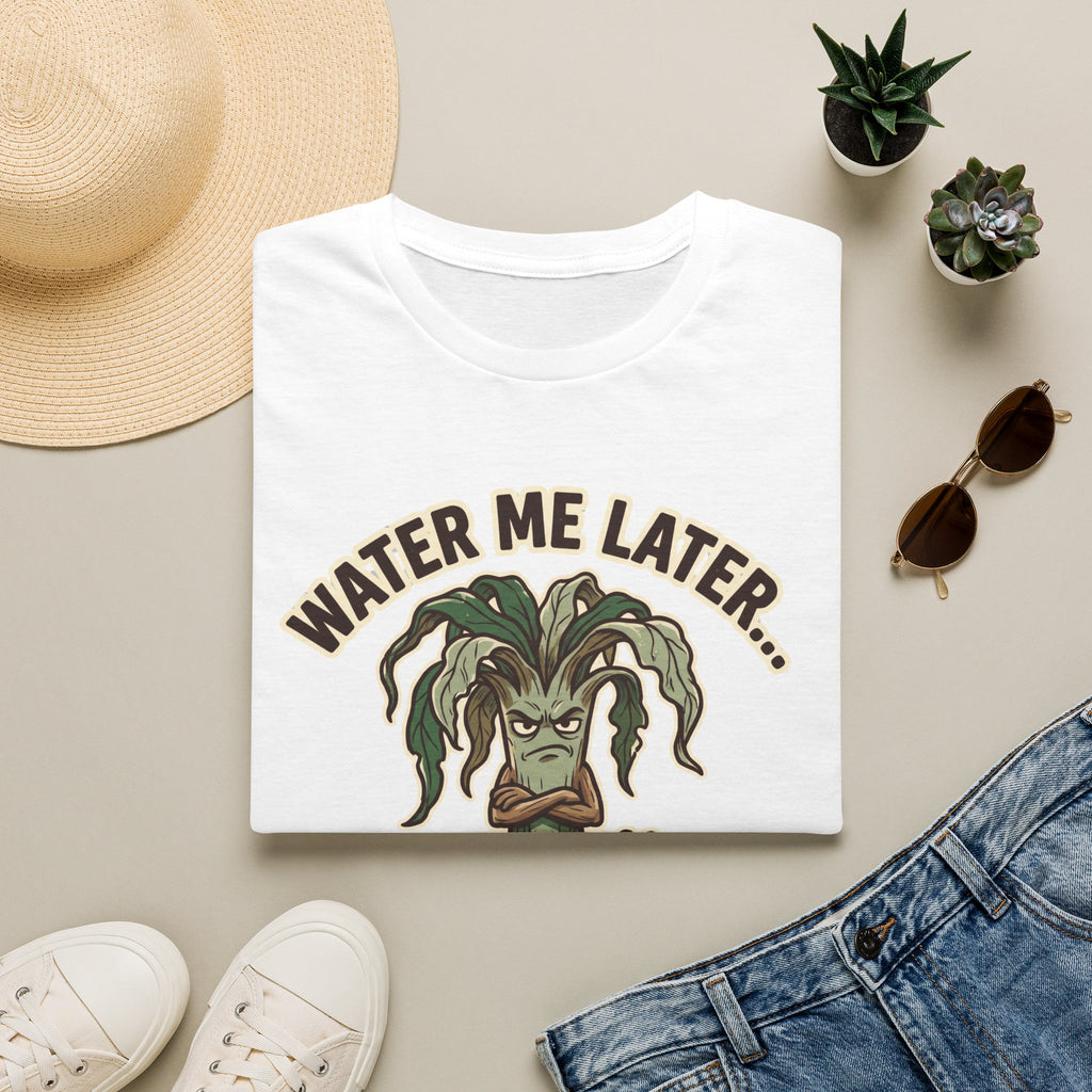 Water Me Later Underwatered Plant Sass G1 T-Shirt