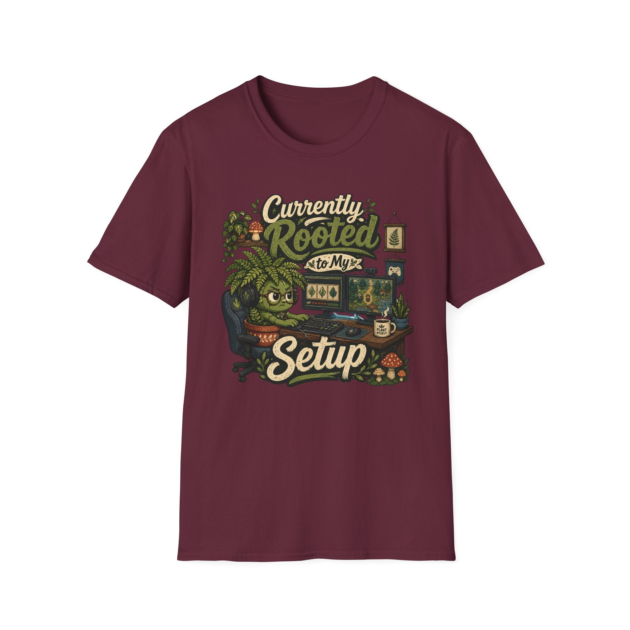 Currently Rooted to My Setup C1 T-Shirt