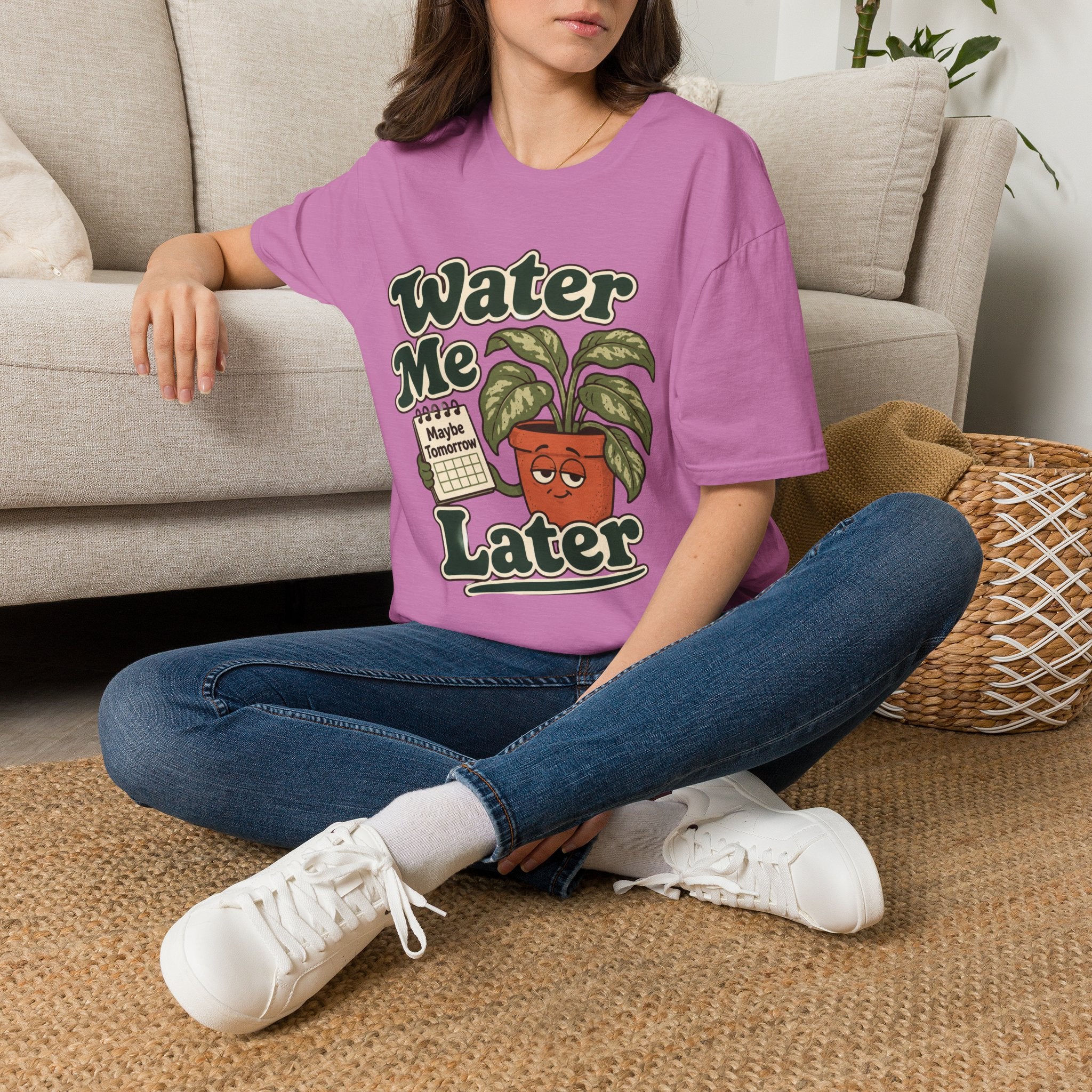 Water Me Later Forgotten Plant Reminder C1 T-Shirt