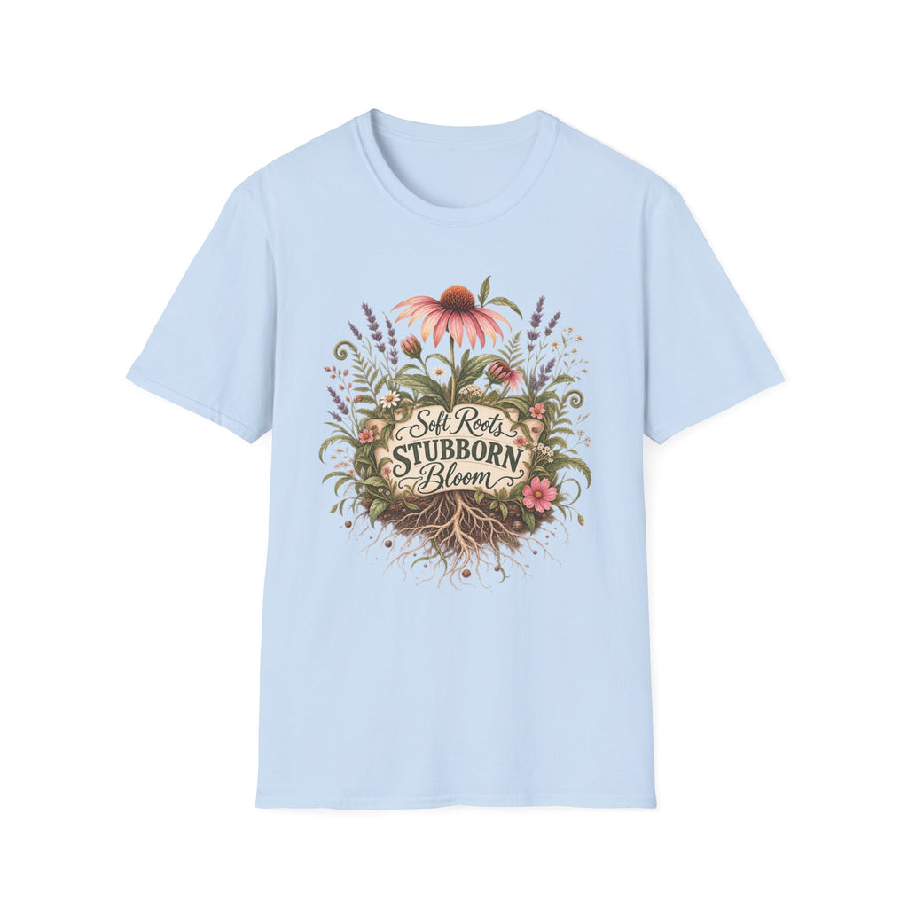 Soft Roots Stubborn Bloom Emblem C1 T-Shirt