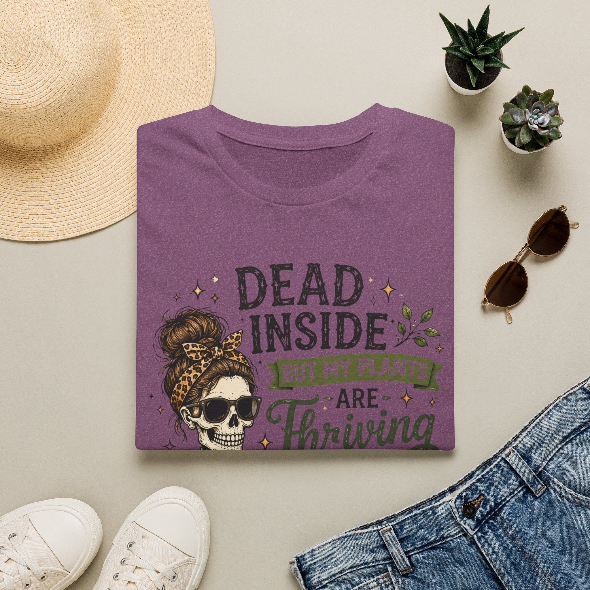 Dead Inside But My Plants Are Thriving C1 T-Shirt