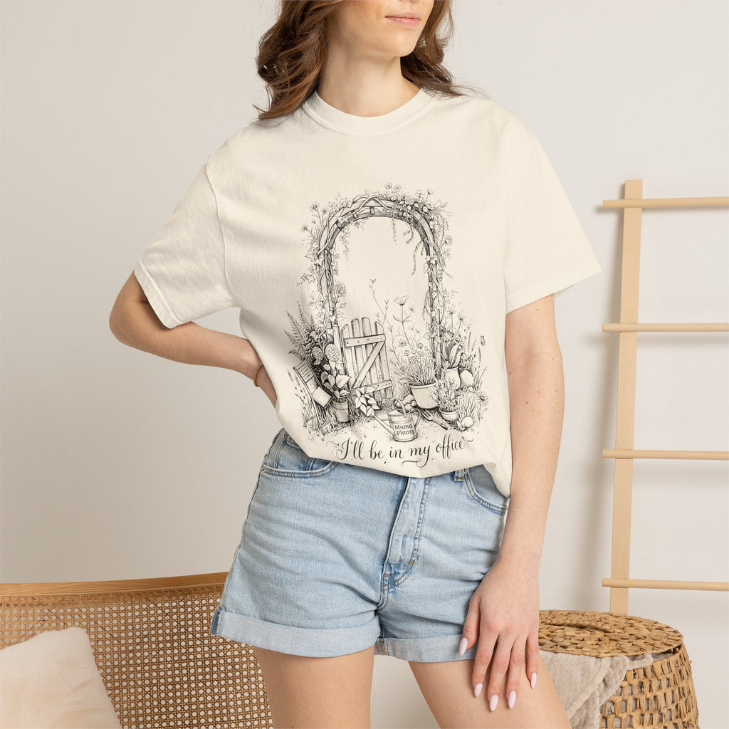 I'll Be in My Office Arch Garden Premium T-Shirt