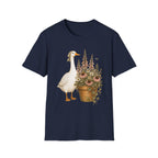 Mama Goose in a floral garden pot C1 T-Shirt