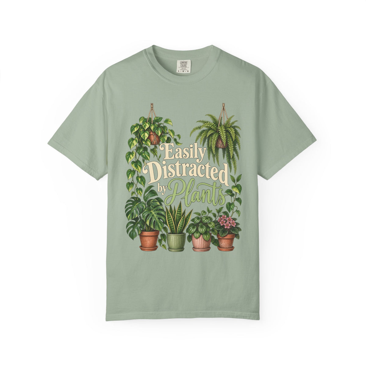Easily Distracted by Plants - Premium T-Shirt