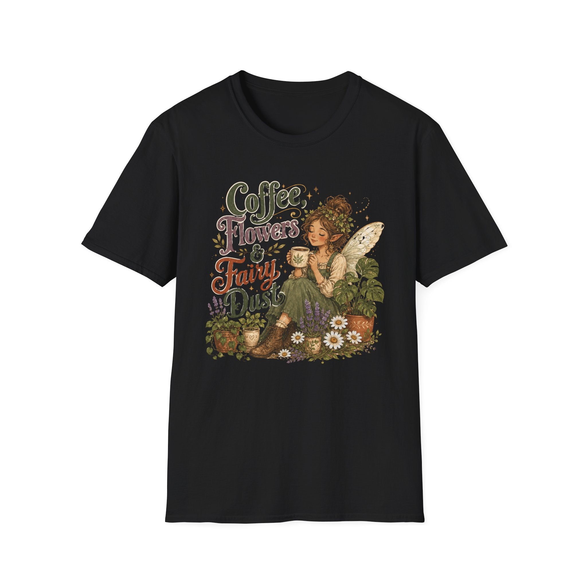 Coffee, Flowers & Fairy Dust C1 T-Shirt