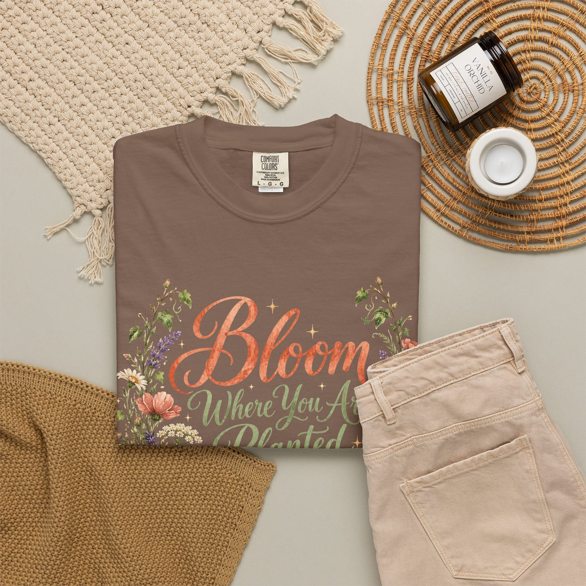 Bloom Where You are Planted Premium T-Shirt