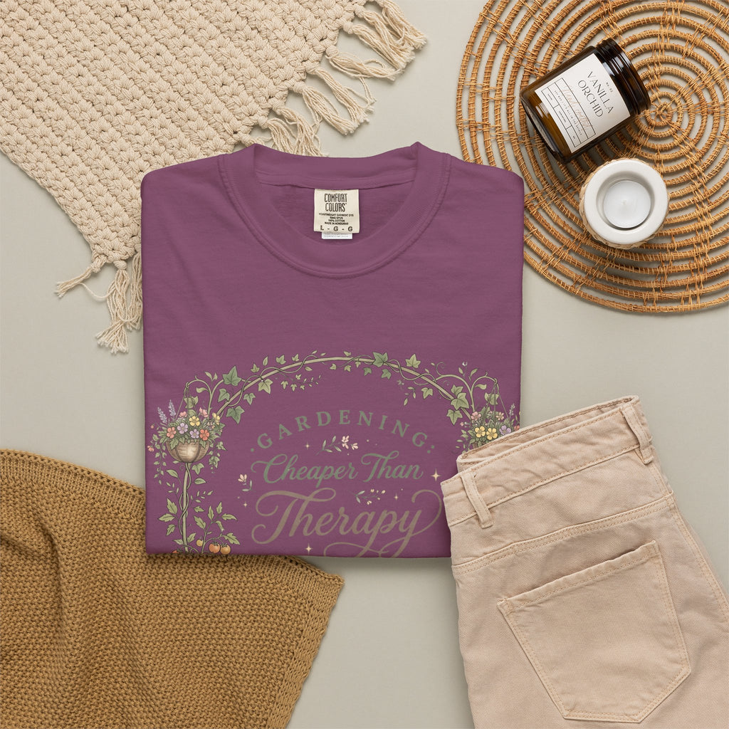 Gardening: Cheaper than Therapy Premium T-Shirt