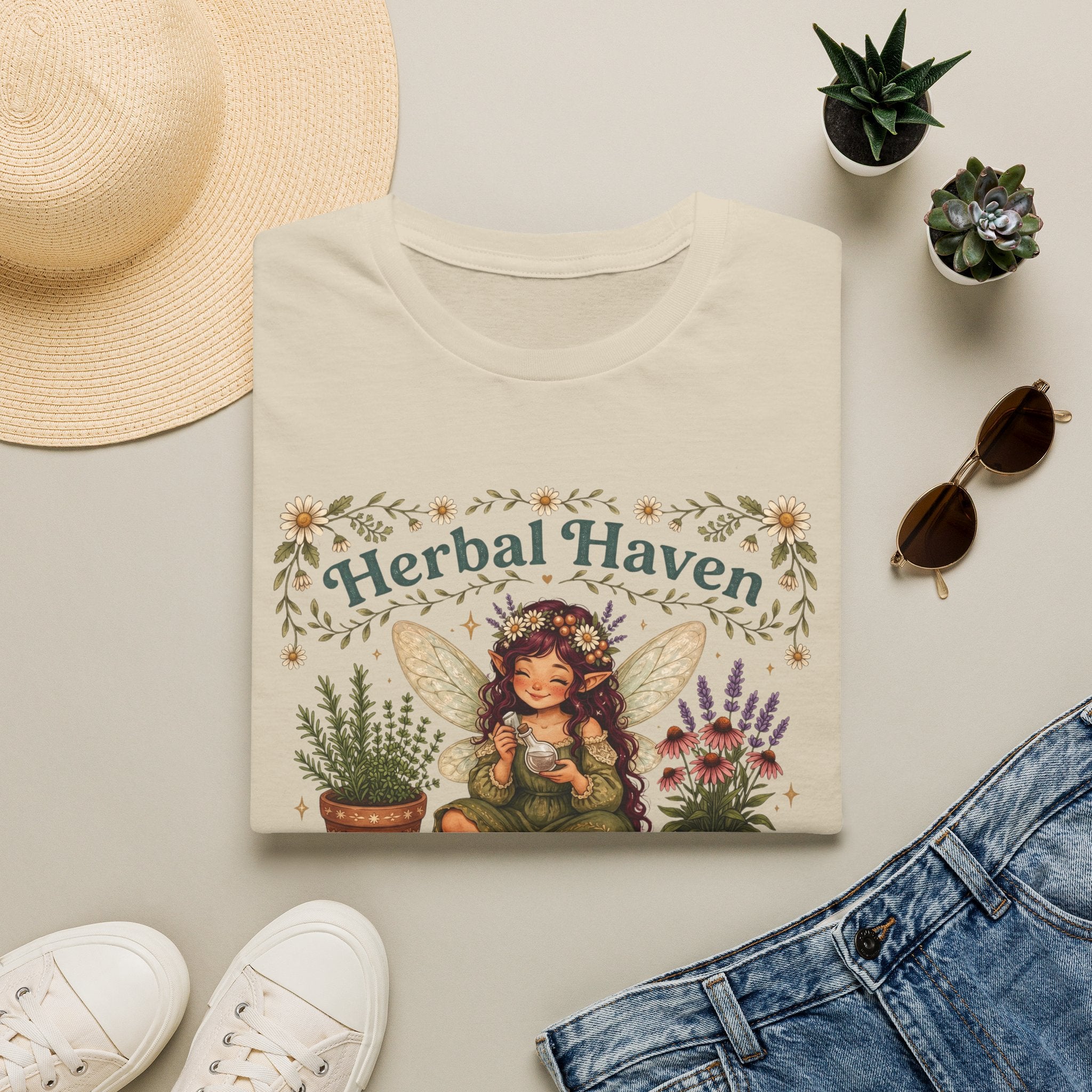 Herbal Haven Buds, Beliefs & Beauty G1 T-Shirt