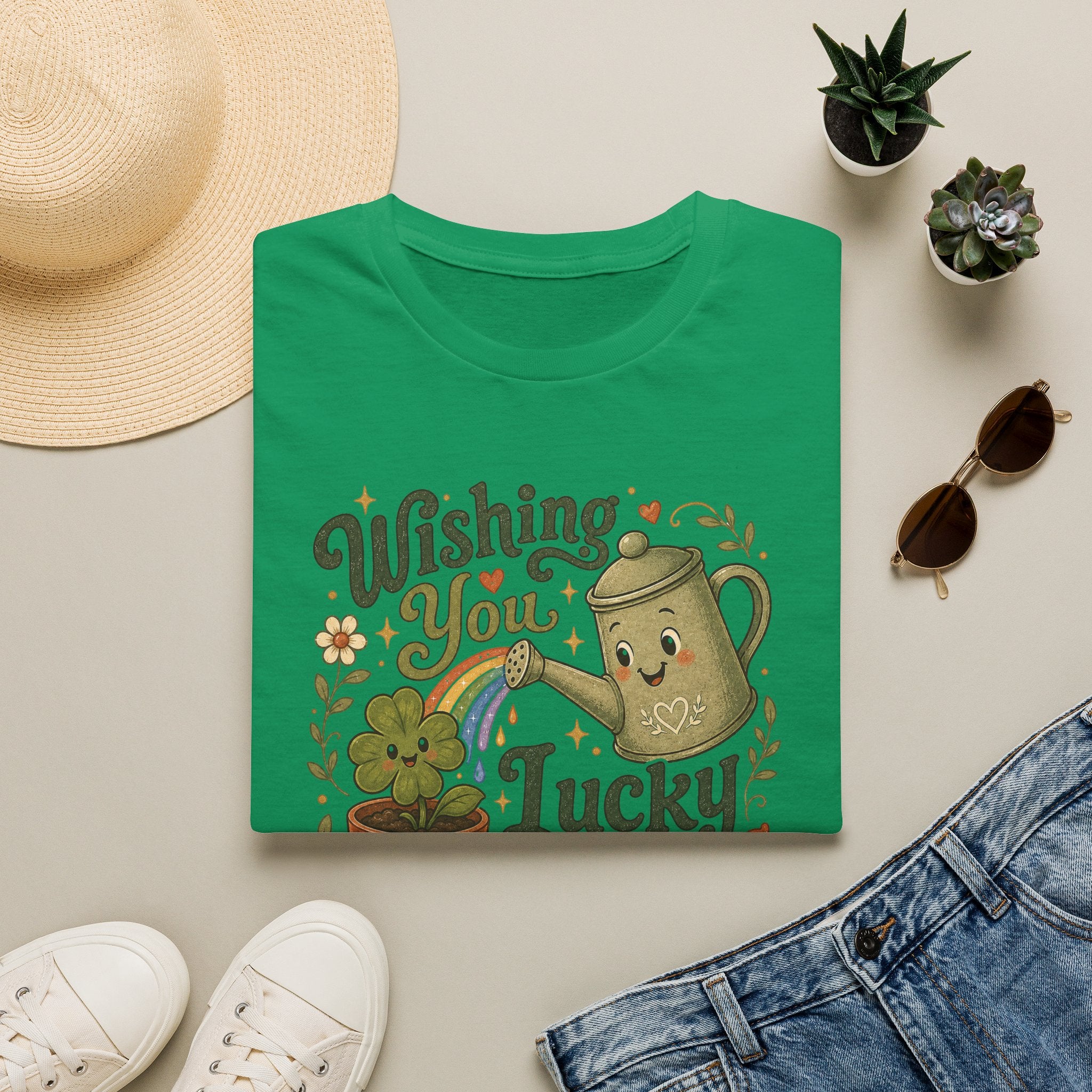 Wishing You Lucky Blooms C1 T-Shirt