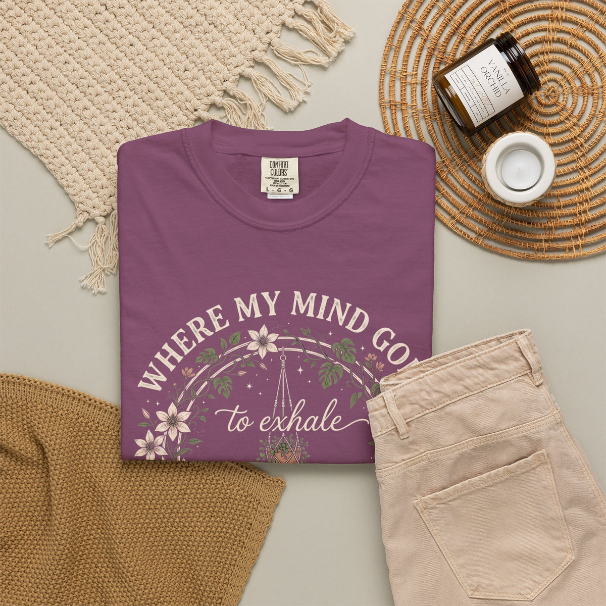 WHERE MY MIND GOES Premium T-Shirt
