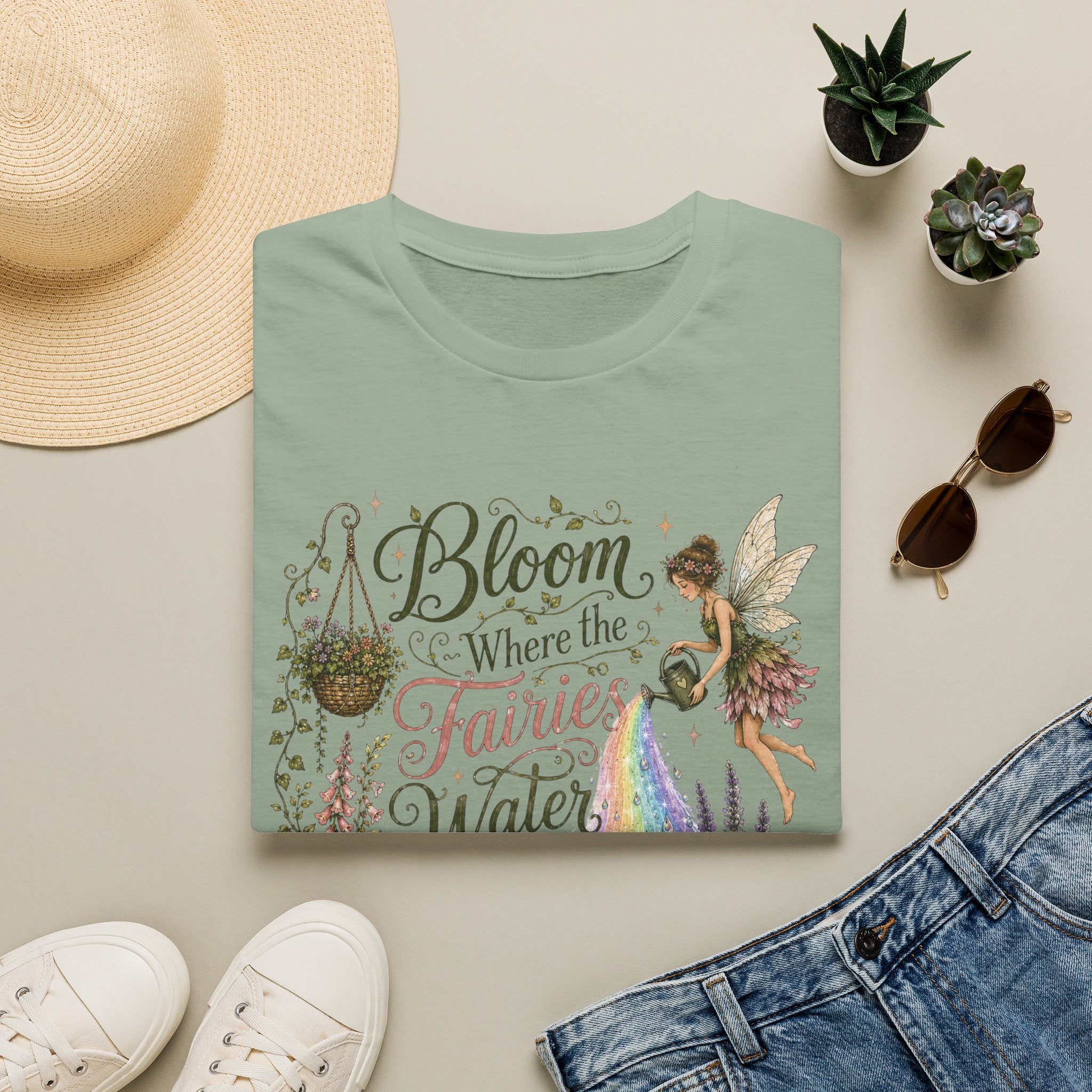Bloom Where the Fairies Water C1 T-Shirt